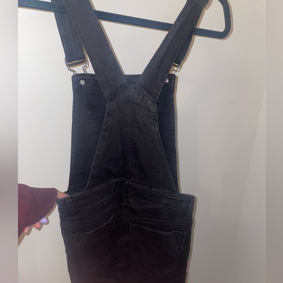Pull&Bear Black Jean Overalls - Picture 2 of 7